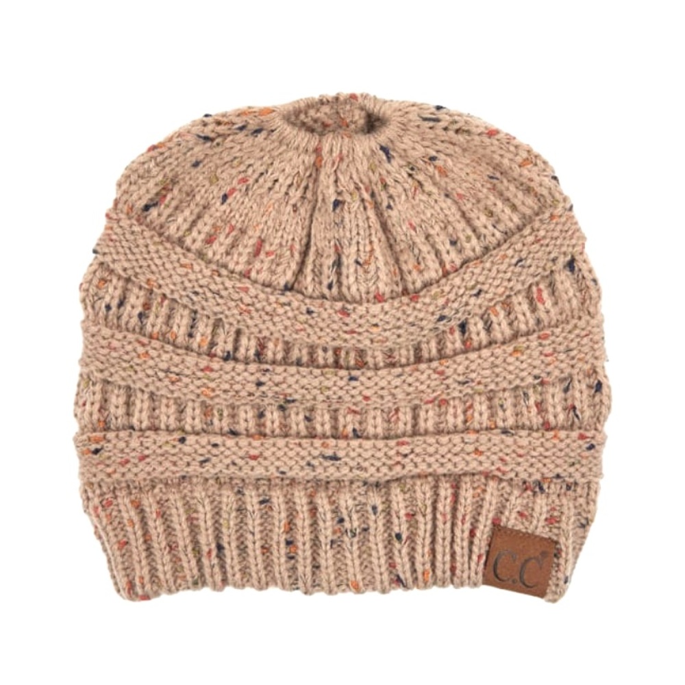 PONYTAIL BEANIE.